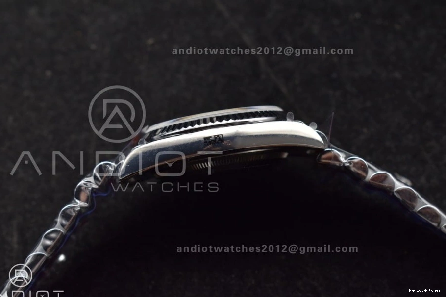 on FlexibleFit 904L Edition 36 Diamond Blue V5 (Gain Dial Best DayDate SS 677 President Weight) Bracelet vr3255 QF Steel 0327